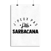 Affiche j_peux pas j_ai sarbacana