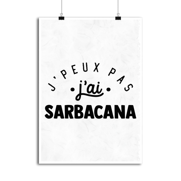 Affiche j_peux pas j_ai sarbacana