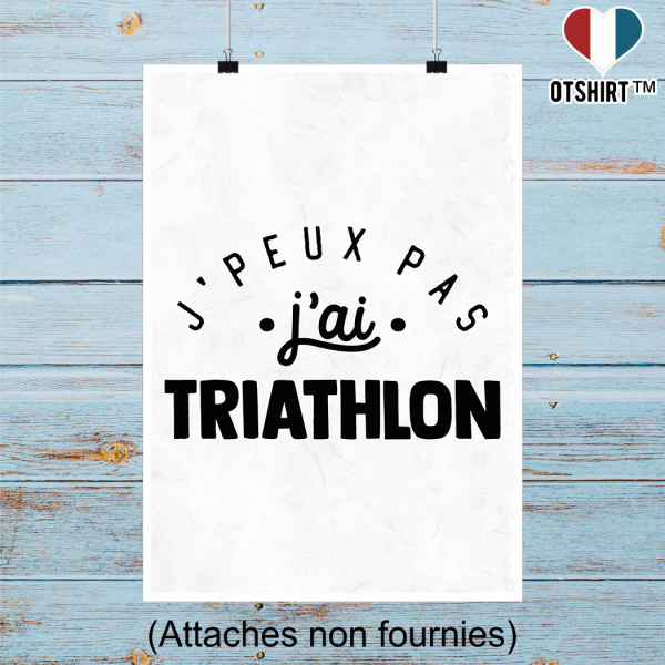 Affiche j_peux pas j_ai triathlon