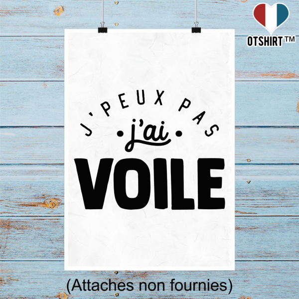 Affiche j_peux pas j_ai voile