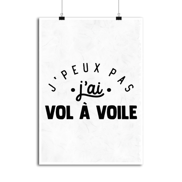 Affiche j_peux pas j_ai vol a voile