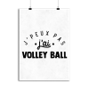 Affiche j_peux pas j_ai volley ball