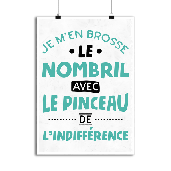 Affiche je m_en brosse le nombril