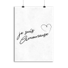 Affiche je suis amoureuse