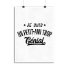 Affiche je suis un petit-ami trop genial