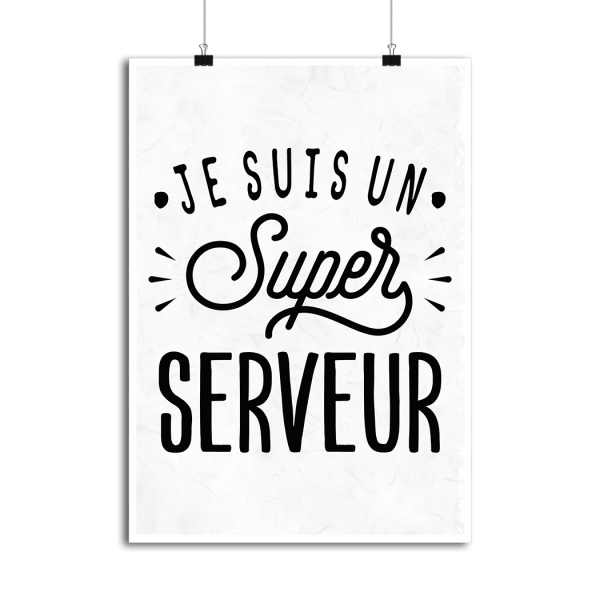 Affiche je suis un super serveur