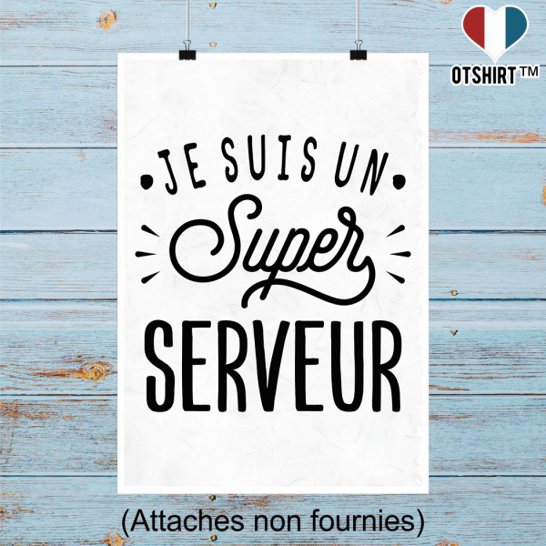 Affiche je suis un super serveur