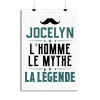 Affiche jocelyn l_homme le mythe la legende