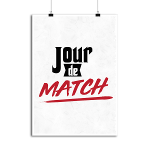Affiche jour de match Affiche jour de match