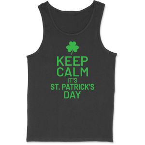 Debardeur homme Keep calm st patrick Debardeur homme Keep calm st patrick