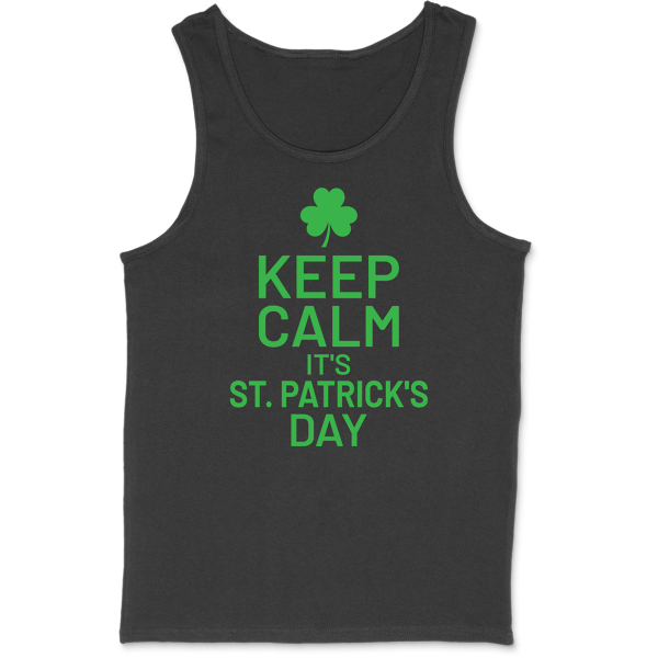 Debardeur homme Keep calm st patrick