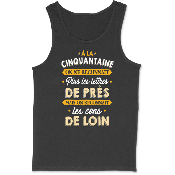 Debardeur homme a la cinquantaine