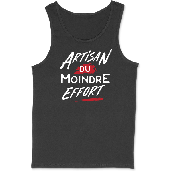 Debardeur homme artisan du moindre effort