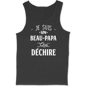 Debardeur homme beau-papa qui dechire Debardeur homme beau-papa qui dechire