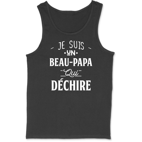 Debardeur homme beau-papa qui dechire