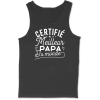 Debardeur homme certifie meilleur papa