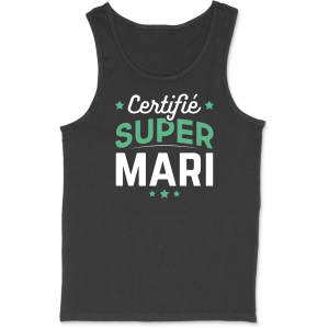 Debardeur homme certifie super mari Debardeur homme certifie super mari