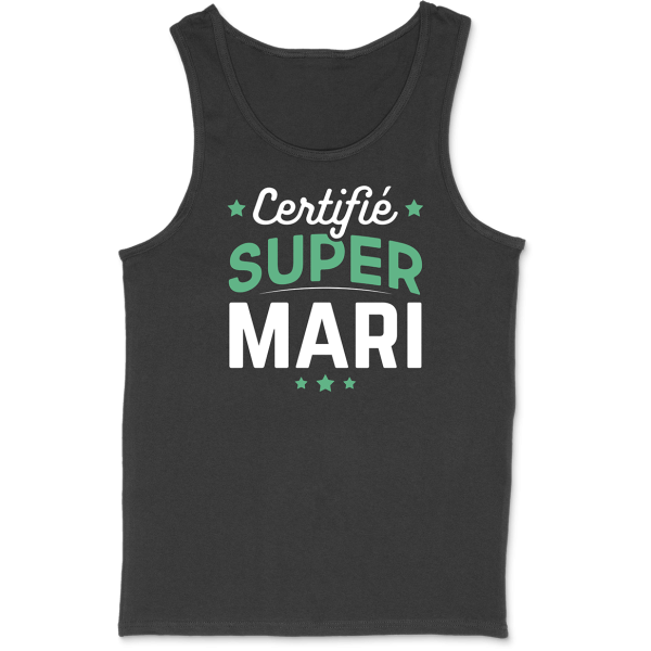 Debardeur homme certifie super mari