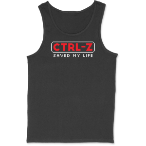 Debardeur homme ctrl-z saved my life Debardeur homme ctrl-z saved my life