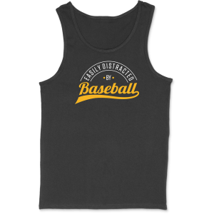 Debardeur homme easily distracted by baseball Debardeur homme easily distracted by baseball