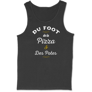 Debardeur homme foot, pizza & potes Debardeur homme foot, pizza & potes