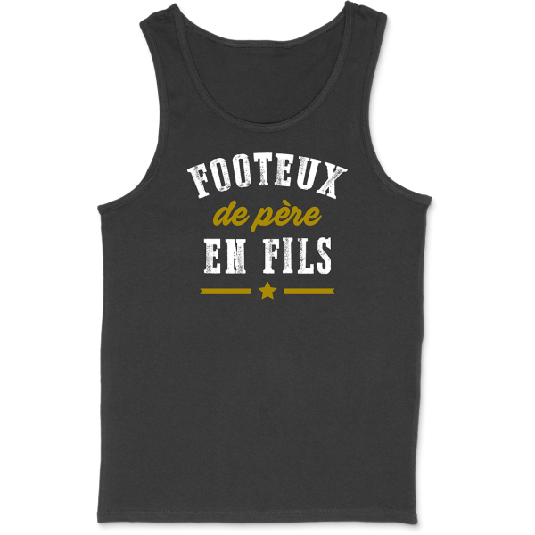 Debardeur homme footeux de pere en fils