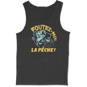 Debardeur homme foutez moi la peche Debardeur homme foutez moi la peche