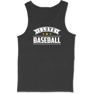 Debardeur homme i love baseball Debardeur homme i love baseball