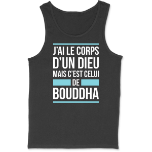 Debardeur homme j’ai le corps d’un dieu Debardeur homme j’ai le corps d’un dieu