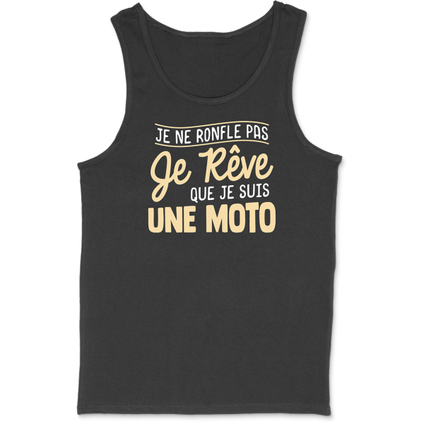 Debardeur homme je reve de moto