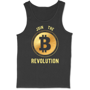Debardeur homme join the revolution bitcoin Debardeur homme join the revolution bitcoin