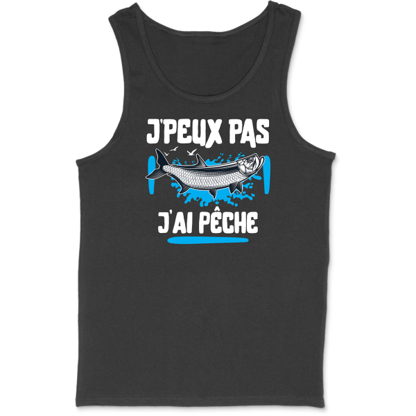 Debardeur homme j’peux pas j’ai peche