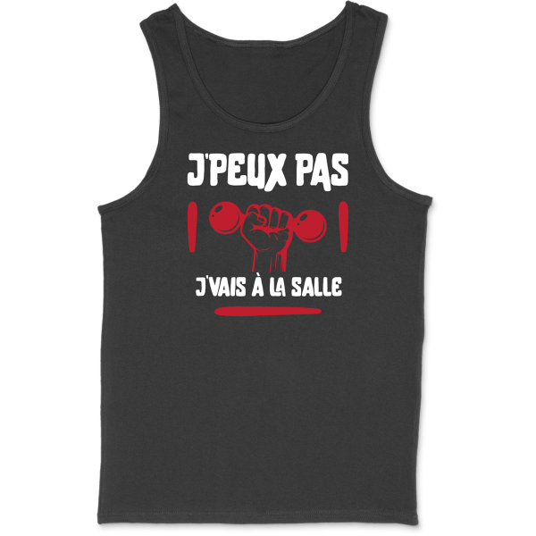 Debardeur homme j’peux pas j’vais a la salle