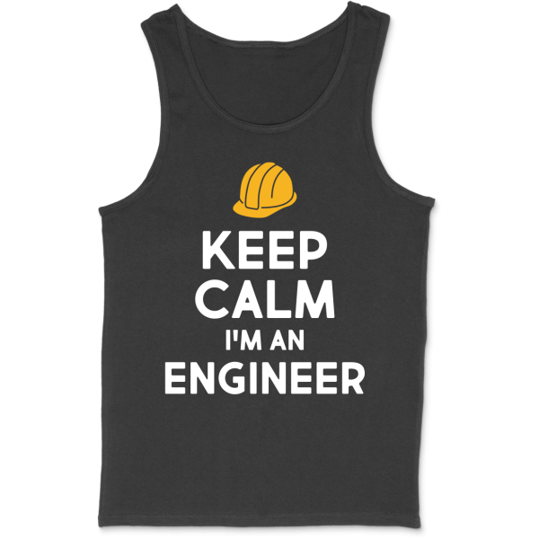 Debardeur homme keep calm engineer