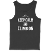 Debardeur homme keep calm escalade
