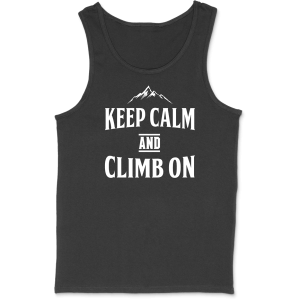 Debardeur homme keep calm escalade Debardeur homme keep calm escalade