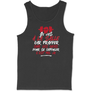 Debardeur homme la salle pour me defouler Debardeur homme la salle pour me defouler