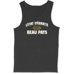 Debardeur homme l’etat d’ebriete Debardeur homme l’etat d’ebriete