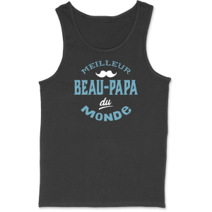 Debardeur homme meilleur beau-papa du monde Debardeur homme meilleur beau-papa du monde