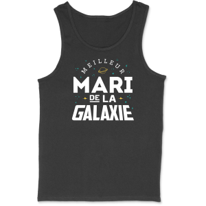 Debardeur homme meilleur mari de la galaxie Debardeur homme meilleur mari de la galaxie