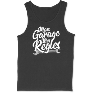 Debardeur homme mon garage mes regles Debardeur homme mon garage mes regles