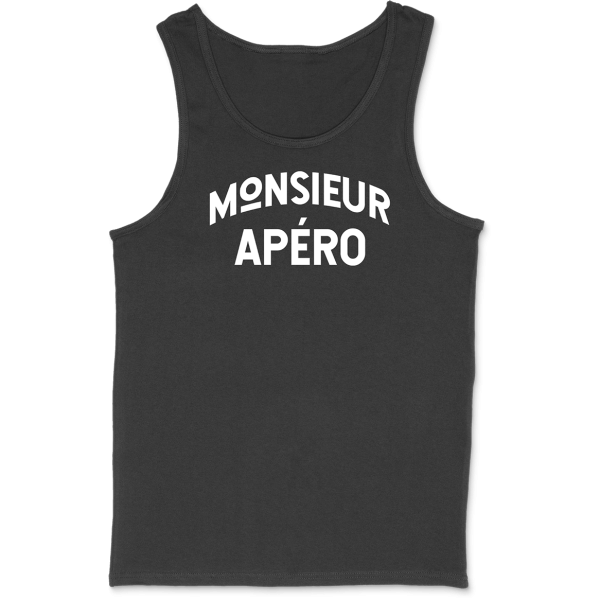 Debardeur homme monsieur apero