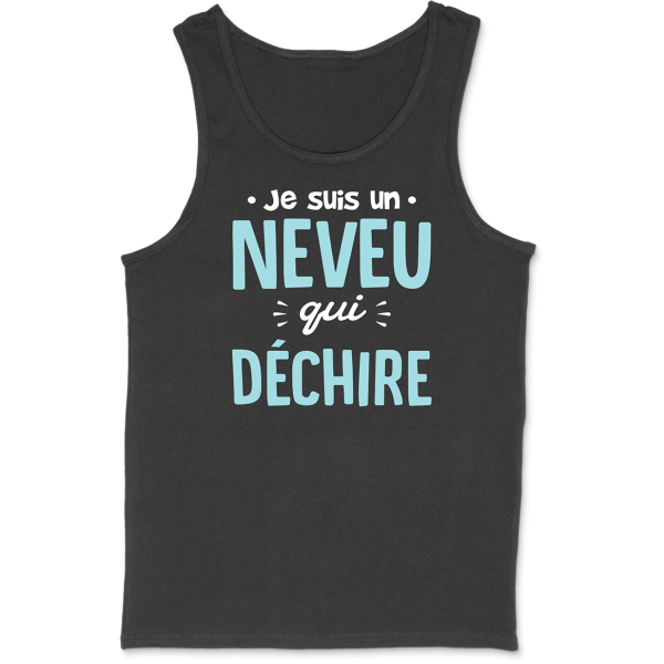 Debardeur homme neveu qui dechire