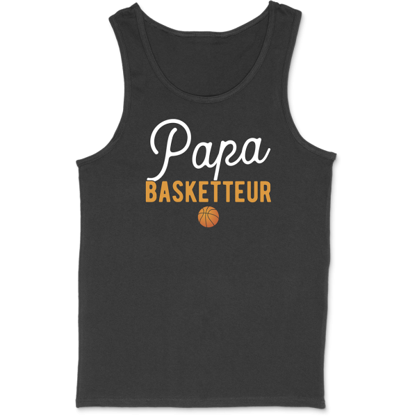 Debardeur homme papa & basketteur