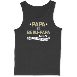 Debardeur homme papa et beau papa Debardeur homme papa et beau papa