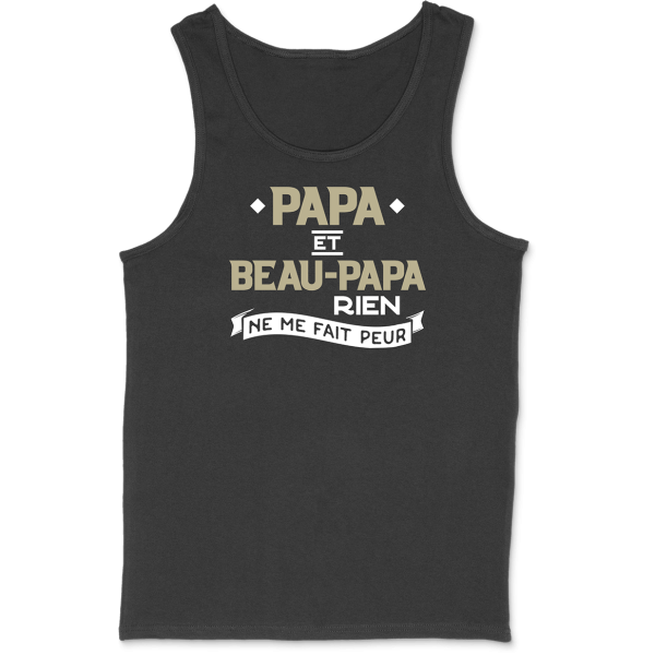 Debardeur homme papa et beau papa