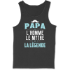 Debardeur homme papa la legende