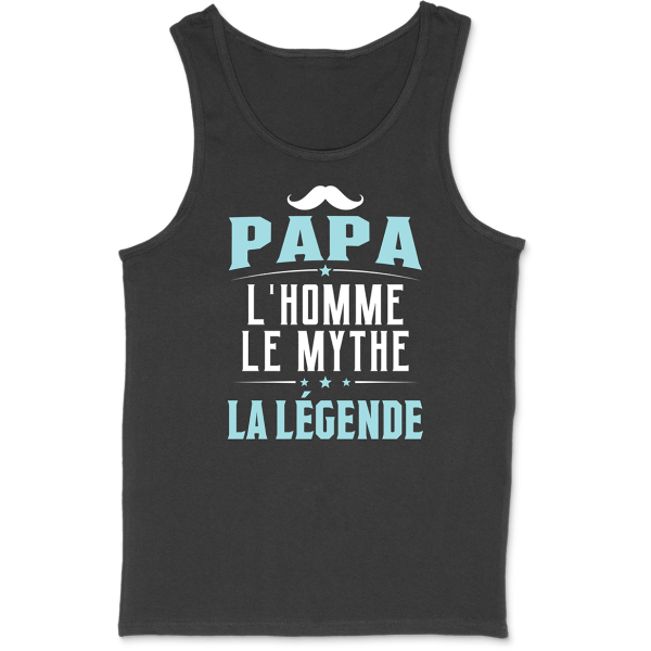 Debardeur homme papa la legende