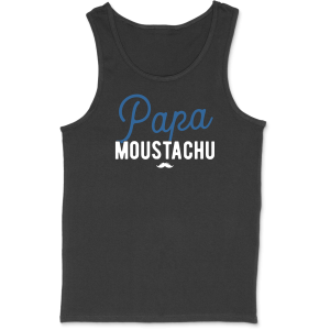 Debardeur homme papa moustachu Debardeur homme papa moustachu