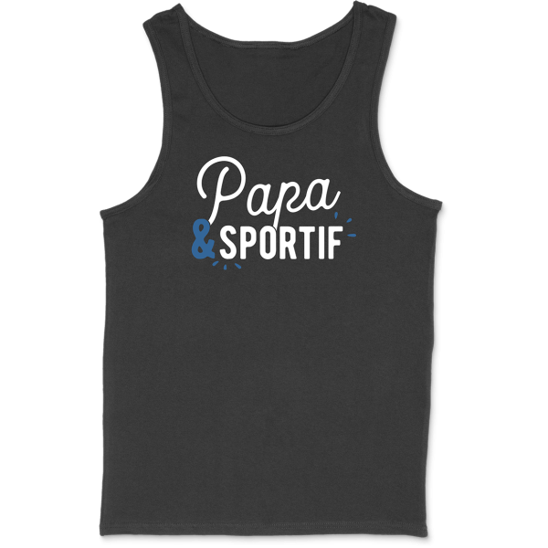 Debardeur homme papa & sportif